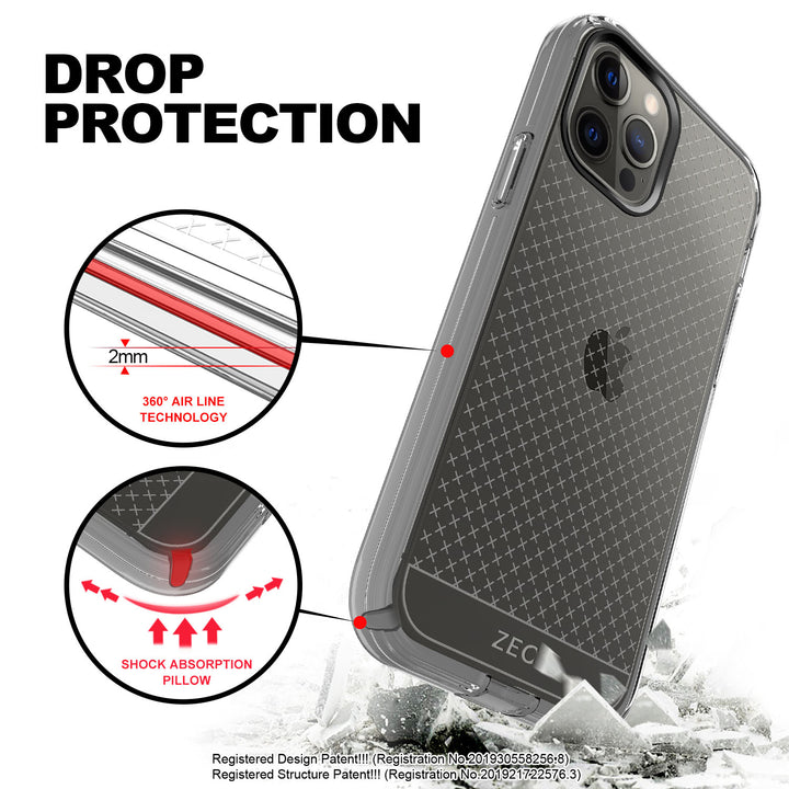 heavy duty clear iphone 12 Pro Max case