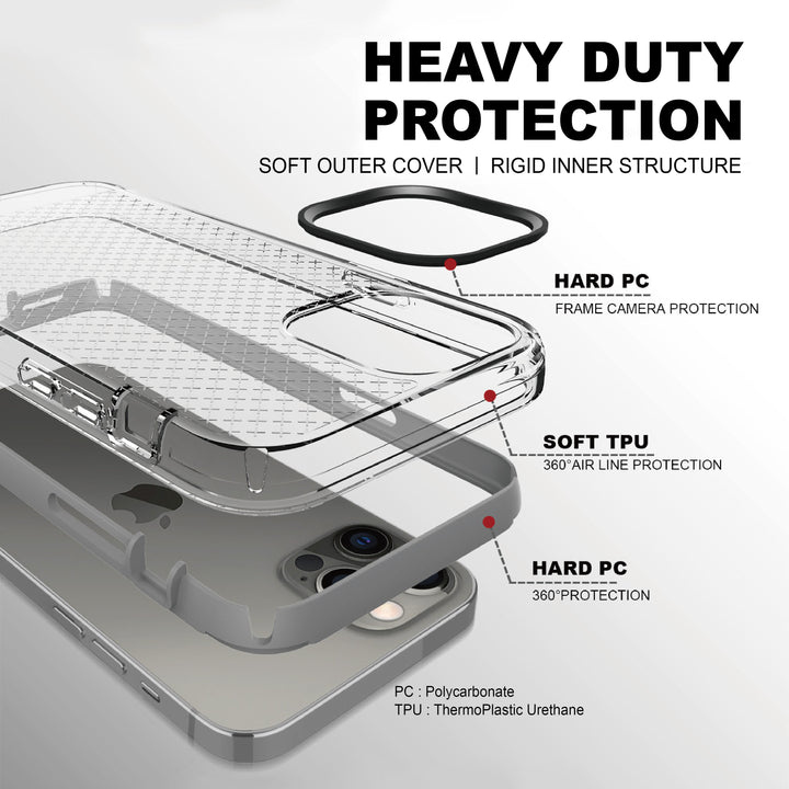  heavy duty clear iphone 13 Pro case